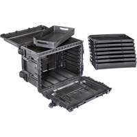 Gen 2 Mobile Tool Chest, 24" W, 6 Drawers, Black WestPier