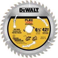 Lame TrackSaw FlexVolt, 6-1/2", 42 dents, Pour Bois WestPier