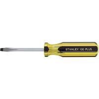 100 PLUS<sup>®</sup> Standard Slotted Tip Screwdriver, 3/16" Tip, Round, Plastic Handle UAJ578 | WestPier