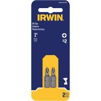 Insert Bits, Phillips, #2, 1/4" Drive WestPier