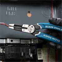Klein-Kurve&reg; Heavy-Duty Wire Stripper, Cutter & Crimper Multi-Tool, 8-1/4" L, 8 - 20 AWG WestPier