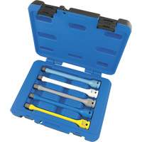 JTLE-5S Jeu de rallonges limiteurs de couple pour cl&eacute; &agrave; chocs, Prise 1/2", Couple de 65 lb-pi/80 lb-pi/100 lb-pi/120 lb-pi/140 lb-pi, Multiple WestPier