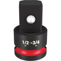 Shockwave Impact Duty Drive Adapter, Impact, 1/2" Drive, 3/4" Socket, 1.89" L WestPier