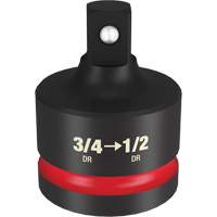 Shockwave Impact Duty Drive Adapter, Impact, 3/4" Drive, 1/2" Socket, 2.2" L WestPier