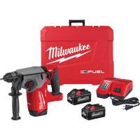M18 Fuel™ SDS Plus Rotary Hammer Kit, 18 V, 1", 2 ft-lbs., 1330 RPM UAL111 | WestPier