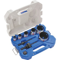 Jeu de scies-cloches bim&eacute;talliques pour plombier, 9 morceaux WestPier