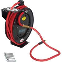Hose Reel, Air/Water, 3/8" x 35', Single Hose, 300 psi WestPier