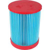 Large Wet/Dry Vacuum High-Efficiency Filter, Cartridge, Fits 12 US gal./9 US gal./6 US Gal. WestPier