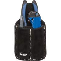 Utility Pouch, Knife Holder, Leather, 3 Pockets WestPier