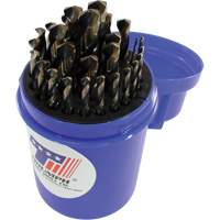 Triumph&reg; Drill Bit Set, 115 Pieces, High Speed Steel WestPier