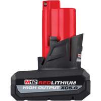 M12™ Redlithium™ High Output™ XC5.0 Battery Pack, Lithium-Ion, 12 V, 5 Ah UAV634 | WestPier