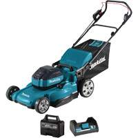 Brushless Cordless Lawnmower, Push Walk-Behind, Battery Powered, 21" Cutting Width WestPier