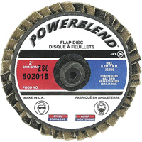 Disque &agrave; feuillets PowerBlend Roll-On, 2" x Type R, Grain Z80 WestPier