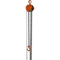 VHC Series Chain Hoists, 10' Lift, 1100 lbs. (0.5 tons) Capacity, Alloy Steel Chain UAW085 | WestPier