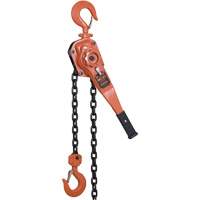 KLP Series Lever Chain Hoists, 10' Lift, 6000 lbs. (3 tons) Capacity, Steel Chain UAW098 | WestPier