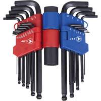 JHHK-22 Hextractor Hex Key Wrench Sets, 22 Pcs., Metric & Imperial WestPier