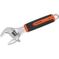 Adjustable Wrench, 6" L, 26 mm/1-4/5" Max Width, Chrome/Polished WestPier