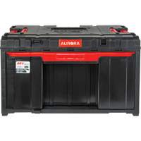 Arx&reg; Single Drawer Toolbox, 11-1/5" W x 18-3/10" D x 9-1/10" H, Black/Red WestPier