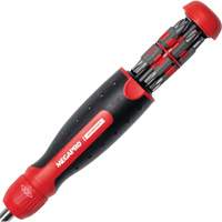 13-in-1 Automotive Ratcheting Multi-Bit Screwdriver, Cushion Grip Handle WestPier