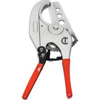 Ratcheting PVC Pipe Cutter with Dipped Grips, 1/4"- 2-3/8" Capacity WestPier