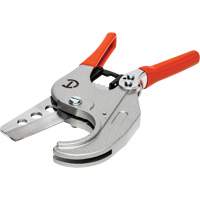 Ratcheting PVC Pipe Cutter with Dipped Grips, 1/4"- 2-3/8" Capacity WestPier