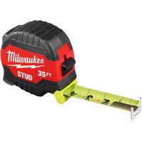 Stud Tape Measure with Engineer's Scale, 1-5/16" x 35' WestPier