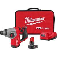 M12 FUEL 5/8” SDS Plus Rotary Hammer Kit, 12 V, 5/8", 1214 RPM WestPier