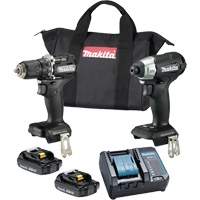 Ensemble 2 outils sous compact &agrave; moteur sans balai LXT, Lithium-ion, 18 V WestPier