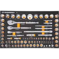 Mechanics Tool Set in Modular Foam Trays with Storage Unit, 194 Pieces WestPier