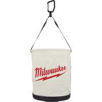 Sac seau polyvalent, 11-81/100" lo x 11-81/100" la x 14-57/100" h, Polyester, Blanc WestPier