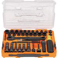 KNECT Complete Impact Pass Through & Flip Socket Set, 39 Pcs, Impact WestPier