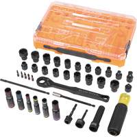 KNECT Complete Impact Pass Through & Flip Socket Set, 39 Pcs, Impact WestPier