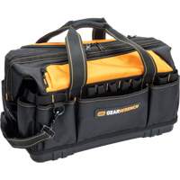 Sac &agrave; outils de 20" pour les professionnels, Nylon, 33 pochettes, Noir/Orange WestPier