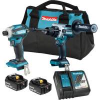 Ensemble 2 outils &agrave; moteur sans balai LXT, Lithium-ion, 18 V WestPier