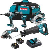 Ensemble de 5 outils sans balai 18V LXT, Lithium-ion, 18 V WestPier