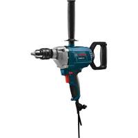 M&eacute;langeur-perceuse &agrave; poign&eacute;e b&ecirc;che, Mandrin 5/8", 9 A, 120 V, 0-700 Tr/min, Mandrin Avec cl&eacute; WestPier