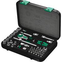 8100 SA 4 Zyklop Speed Ratchet Set, 41 Pcs, 1/4" Drive Size WestPier
