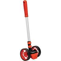 SAE Dual Wheel Measuring Wheel, 4"/10.16 cm, 9999' Range, Inches/Feet WestPier