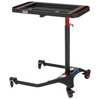 Plateau &agrave; outils pour sous le capot en ABS &agrave; hauteur ajustable JUHT-100A , 0 tiroirs, 18-7/10" lo x 31-17/20" la x 48-2/5" h, Noir WestPier