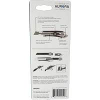 18mm Professional Knife, Stainless Steel, Heavy-Duty, Rubber Handle WestPier
