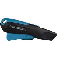 Retractable Safety Knife , Stainless Steel, Heavy-Duty, Plastic/Aluminum Handle WestPier
