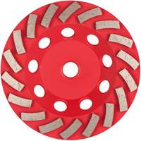 Meule boisseau diamant&eacute;e &agrave; 18 segments Turbo DIAMOND MAX WestPier
