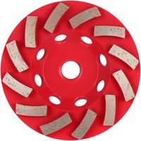 Meule boisseau diamant&eacute;e &agrave; 12 segments Turbo DIAMOND MAX WestPier