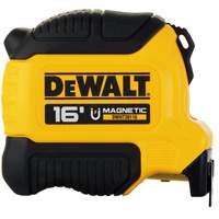 Compact Magnetic Tape Measure, 16', Imperial Graduations WestPier