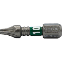 Embout Impactech, Torx inviolable, T-10, Prise 1/4" WestPier
