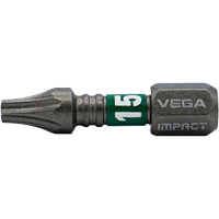 Embout Impactech, Torx inviolable, T-15, Prise 1/4" WestPier