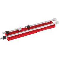 Jeu de rallonges verrouillables, Prise de 1/4", Fini Chrome, 3 M WestPier