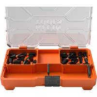 Slim Proflex Impact-Rated Bit Set, Phillips/Torx&reg;, 1" Drive, 20 Pcs WestPier