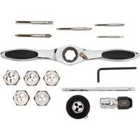 Jeu de tarauds et fili&egrave;res &agrave; cliquet m&eacute;triques, 15 Morcea WestPier