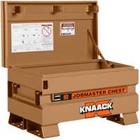 Model 32 Jobsite Chest with Padlock, 32" x 19" x 19", Steel, Tan WestPier